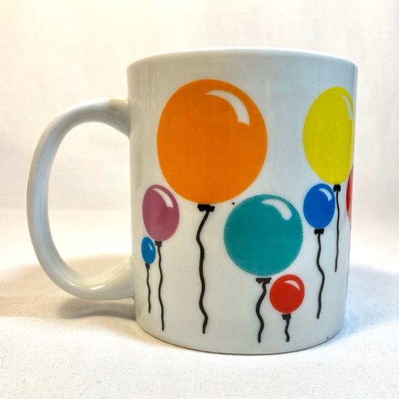 Vintage Celebration Balloon Mug